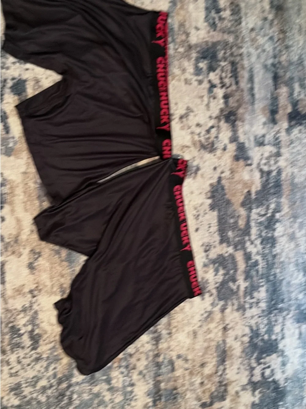 Men’s ' Black Graphic Boxer Briefs - Brand